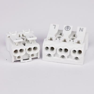 GH0923 2-5 pin, LED Lighting Terminal Block, Strip Connector 923, UL VDE, push wire connector