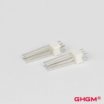 G15 M0051, Led light connector, straight style, Intelligent Lighting connector, pitch 2.0mm, 2-6 pin, double row, Male mating connector