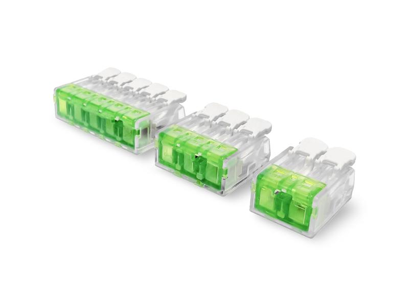 GH0221A, lighting connector, push in connector, lever connectors for building wiring